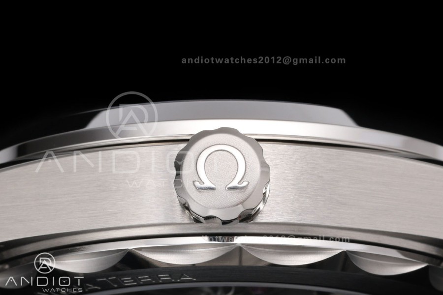 Aqua Terra Worldtimer VRSF 1:1 Best Edition Blue Dial on SS Bracelet A8938