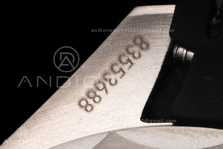 Aqua Terra Worldtimer VRSF 1:1 Best Edition Gray Dial Black Bezel on Black Rubber Strap A8938