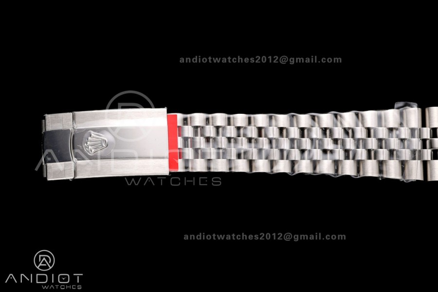 DateJust 36 SS 126234 VSF 1:1 Best Edition 904L Steel Silver Diamonds Roman Dial on Jubilee Bracelet VS3235 V2