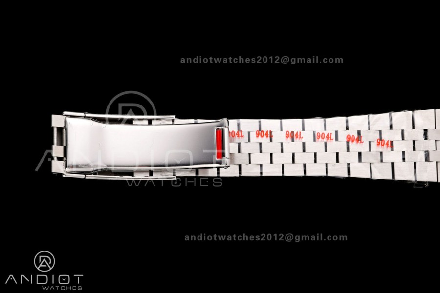DateJust 36 SS 126234 VSF 1:1 Best Edition 904L Steel Silver Diamonds Roman Dial on Jubilee Bracelet VS3235 V2