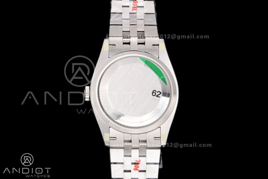 DateJust 36 SS 126234 VSF 1:1 Best Edition 904L Steel Silver Diamonds Roman Dial on Jubilee Bracelet VS3235 V2