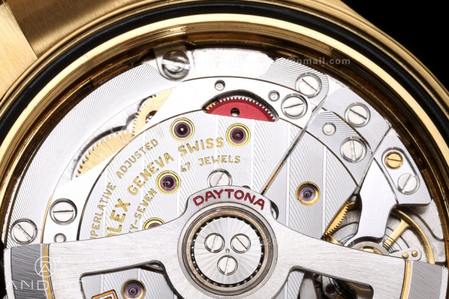 Daytona 126508 ZF 1:1 Best Edition 904L Steel Black/YG Dial on YG Bracelet JH4131 (215g)