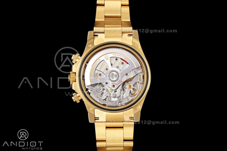 Daytona 126508 ZF 1:1 Best Edition 904L Steel White Dial on YG Bracelet JH4131 (215g)