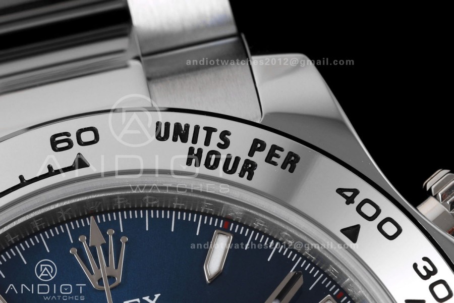 Daytona 126509 ZF 1:1 Best Edition 904L Steel Blue Dial on SS Bracelet JH4131 (215g)