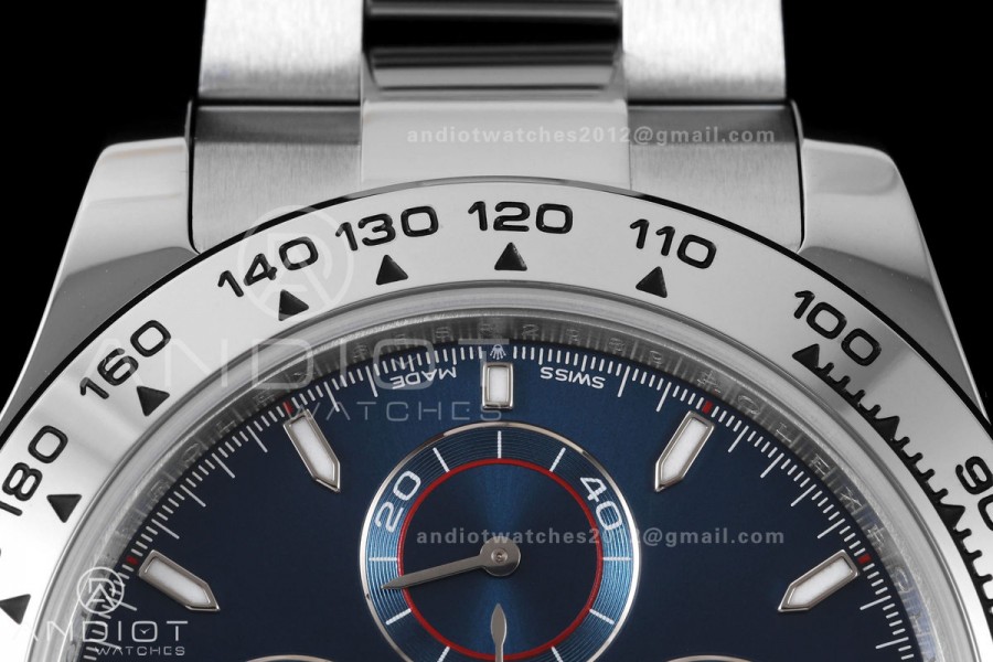 Daytona 126509 ZF 1:1 Best Edition 904L Steel Blue Dial on SS Bracelet JH4131 (215g)