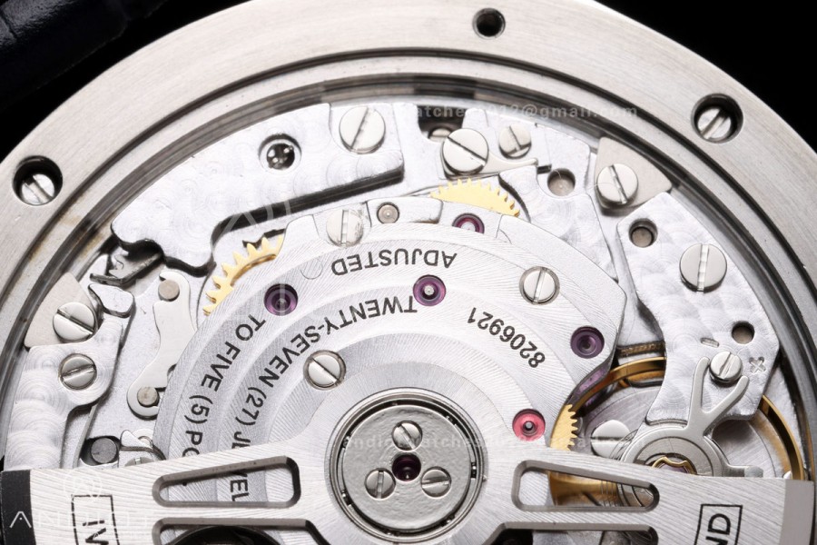 Portugieser Chrono IW371605 OCTA 1:1 Best Edition White/Blue Dial on Blue Leather Strap DD69355 Super Clone