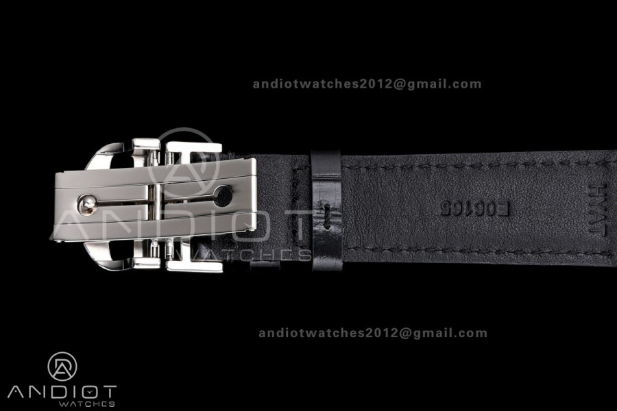 Portugieser Chrono IW371624 OCTA 1:1 Best Edition YG Dial on Black Leather Strap DD69355 Super Clone