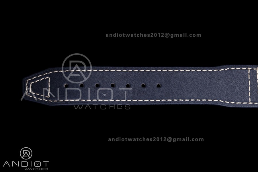 Pilot Chrono IW388101 OCTA 1:1 Best Edition Blue Dial on Blue Leather Strap 69385 Super Clone