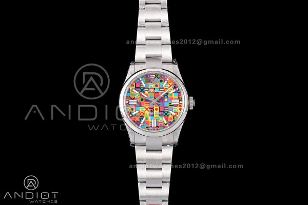 Oyster Perpetual 134300 41mm VSF 1:1 Best Edition 904L Steel Multicoloured Dial VS3235