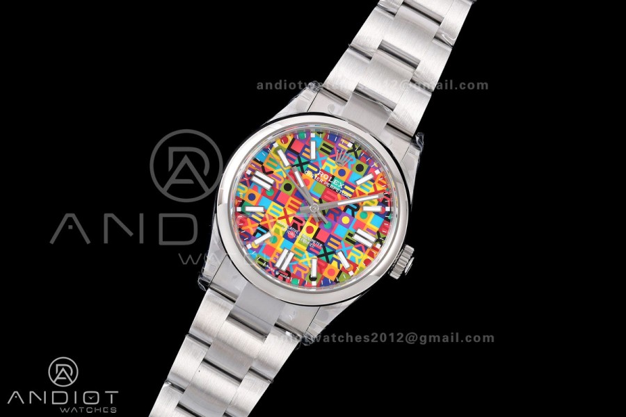 Oyster Perpetual 134300 41mm VSF 1:1 Best Edition 904L Steel Multicoloured Dial VS3235