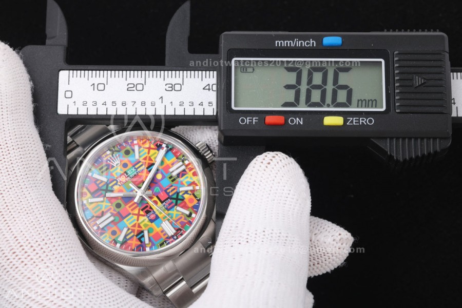 Oyster Perpetual 134300 41mm VSF 1:1 Best Edition 904L Steel Multicoloured Dial VS3235