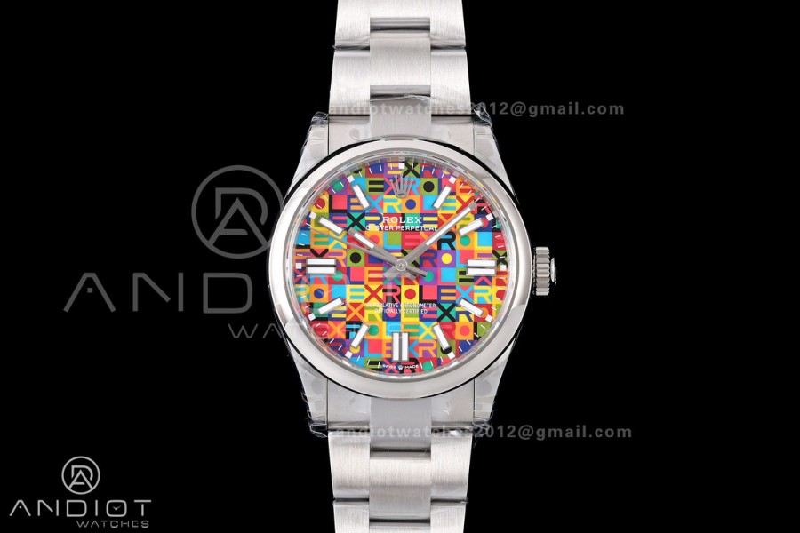 Oyster Perpetual 134300 41mm VSF 1:1 Best Edition 904L Steel Multicoloured Dial VS3235
