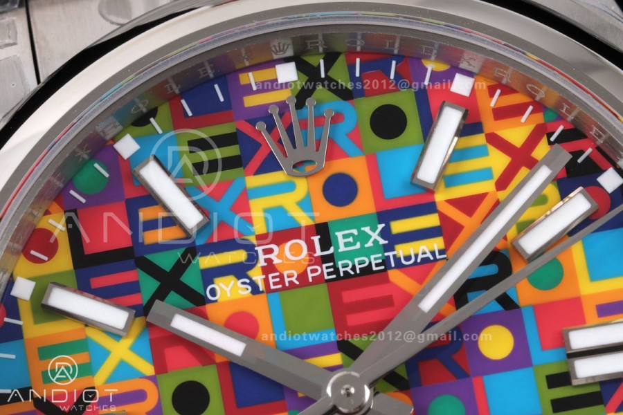 Oyster Perpetual 134300 41mm VSF 1:1 Best Edition 904L Steel Multicoloured Dial VS3235