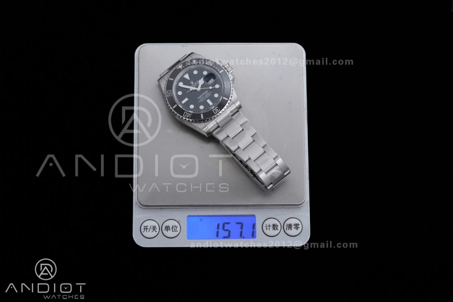Submariner 41mm 126610 LN Black Ceramic 904L Steel VSF 1:1 Best Edition VS3235 Free Sprung