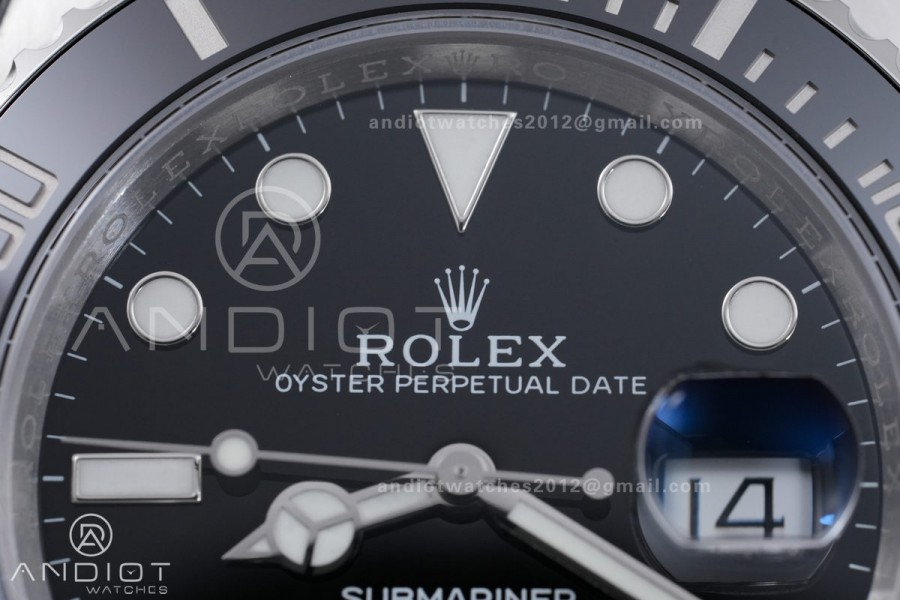 Submariner 41mm 126610 LN Black Ceramic 904L Steel VSF 1:1 Best Edition VS3235 Free Sprung