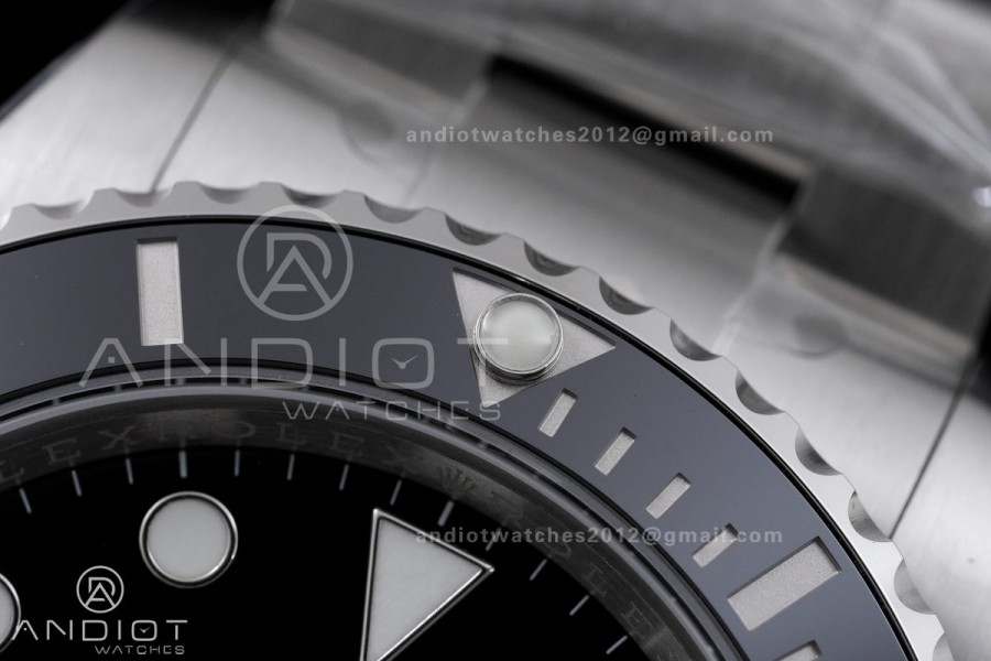 Submariner 41mm 126610 LN Black Ceramic 904L Steel VSF 1:1 Best Edition VS3235 Free Sprung