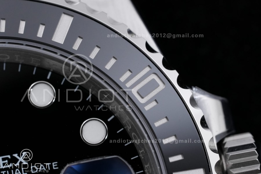 Submariner 41mm 126610 LN Black Ceramic 904L Steel VSF 1:1 Best Edition VS3235 Free Sprung