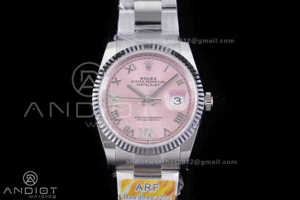 DateJust 36 SS 126234 ARF 1:1 Best Edition Pink Di...