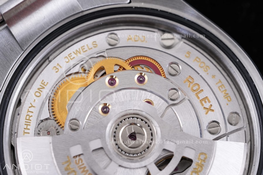 DateJust 36 SS 126234 ARF 1:1 Best Edition Purple Diamonds Roman Dial on Oyster Bracelet DD3235