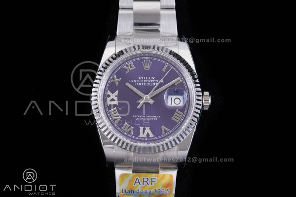 DateJust 36 SS 126234 ARF 1:1 Best Edition Purple ...