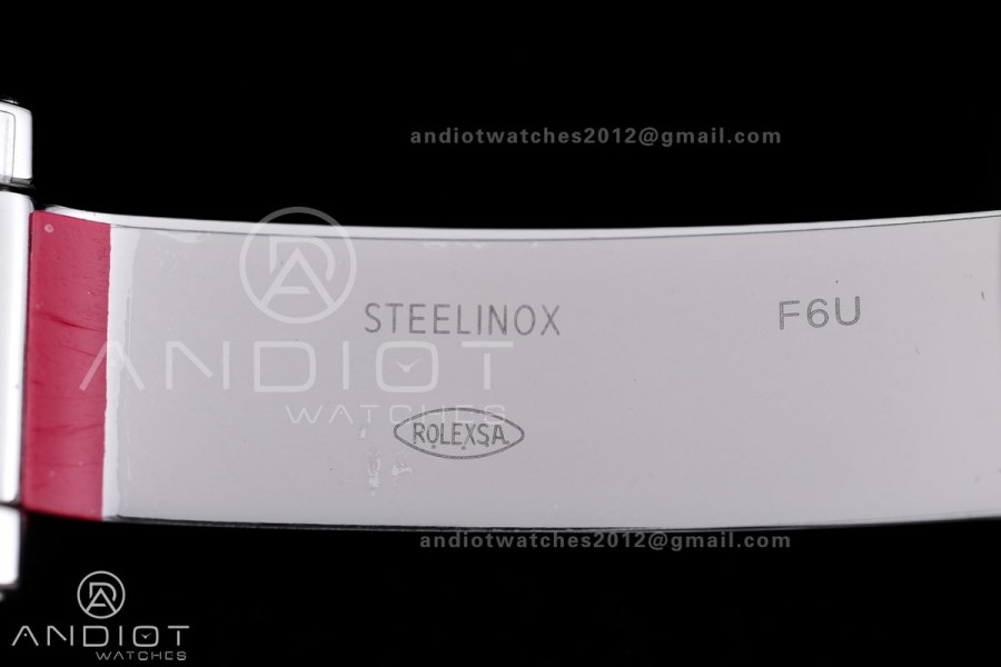 DateJust 36 SS 126234 Wimbledon ARF 1:1 Best Edition Gray Dial Green Roman on Oyster Bracelet DD3235