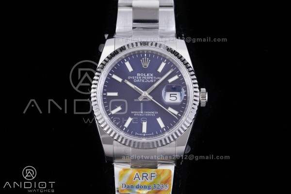DateJust 36 SS 126234 ARF 1:1 Best Edition Blue Di...