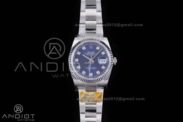 DateJust 36 SS 126234 ARF 1:1 Best Edition Blue Di...