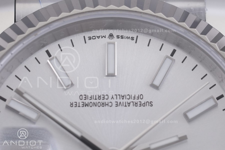 DateJust 36 SS 126234 ARF 1:1 Best Edition Silver Dial on Oyster Bracelet DD3235