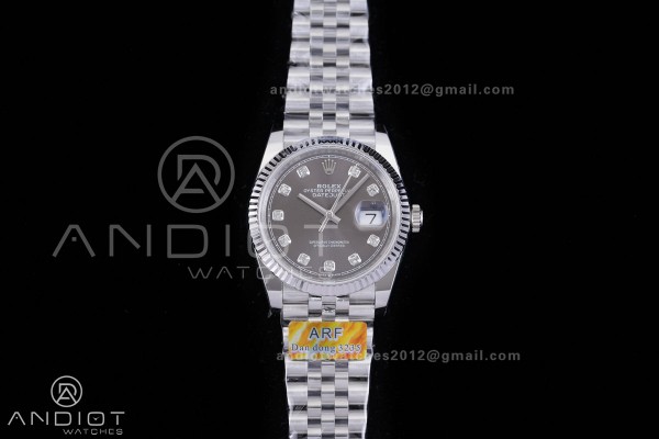 DateJust 36 SS 126234 ARF 1:1 Best Edition Gray Di...
