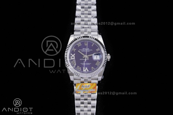 DateJust 36 SS 126234 ARF 1:1 Best Edition Purple ...