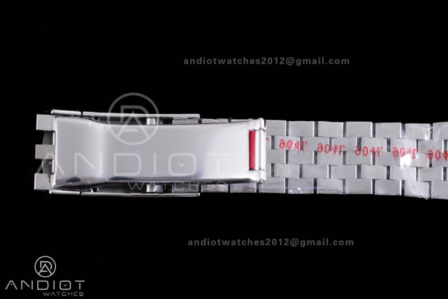 DateJust 36 SS 126234 Wimbledon ARF 1:1 Best Edition Gray  Dial Green Roman on Jubilee Bracelet DD3235