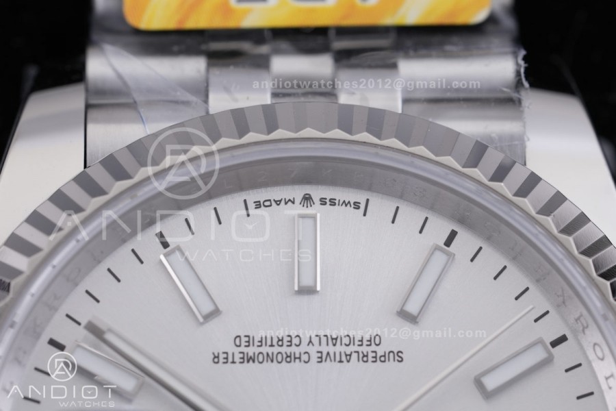 DateJust 36 SS 126234 ARF 1:1 Best Edition Slive Stick Dial on Jubilee Bracelet DD3235