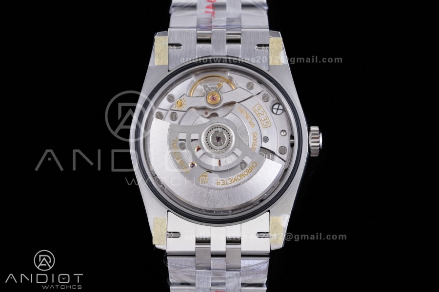 DateJust 36 SS 126234 ARF 1:1 Best Edition Black Stick Dial on Jubilee Bracelet DD3235