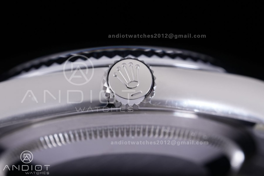 DateJust 36 SS 126234 ARF 1:1 Best Edition Black Diamond Dial on Jubilee Bracelet DD3235