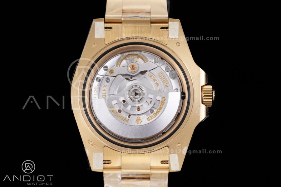 GMT Master II 116718LN Gain Weight Gold Factory 1:1 Best Edition Green Dial on YG Bracelet VR3285 CHS