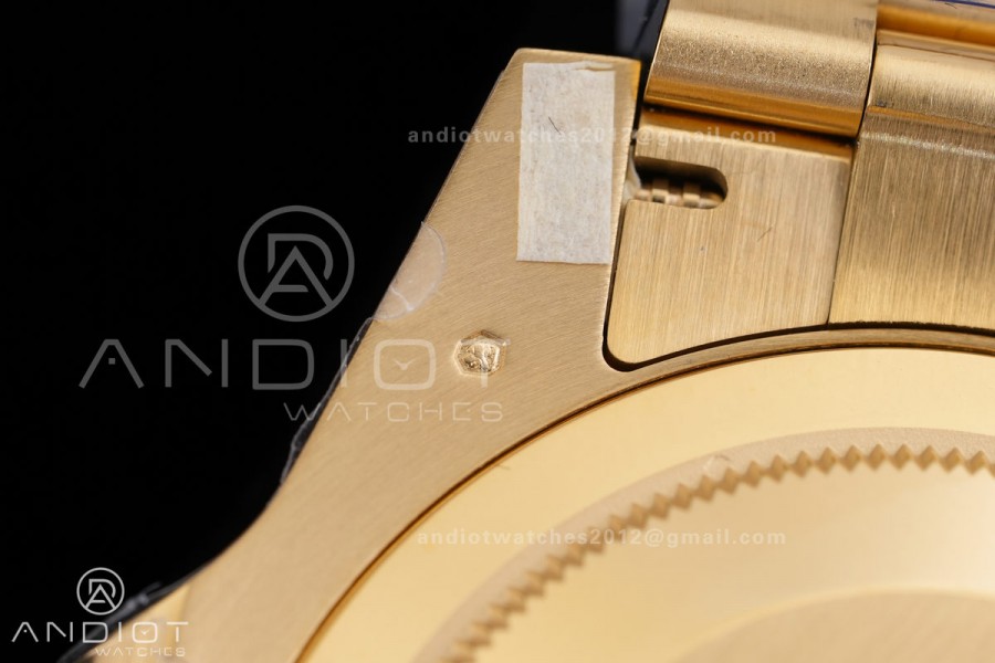 GMT Master II 116718LN Gain Weight Gold Factory 1:1 Best Edition Green Dial on YG Bracelet VR3285 CHS