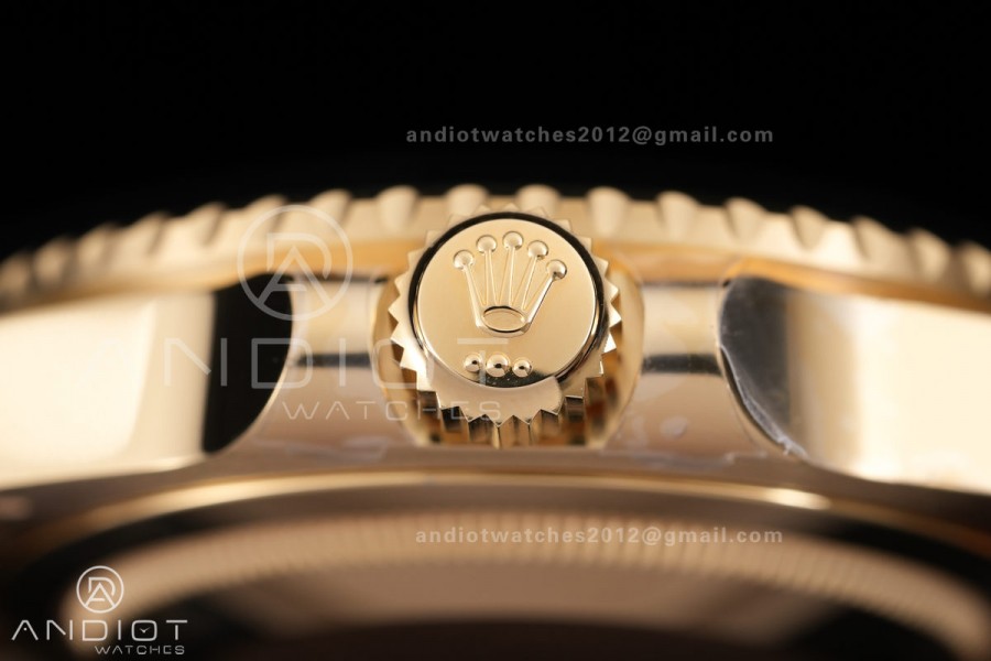 GMT Master II 116718LN Gain Weight Gold Factory 1:1 Best Edition Green Dial on YG Bracelet VR3285 CHS