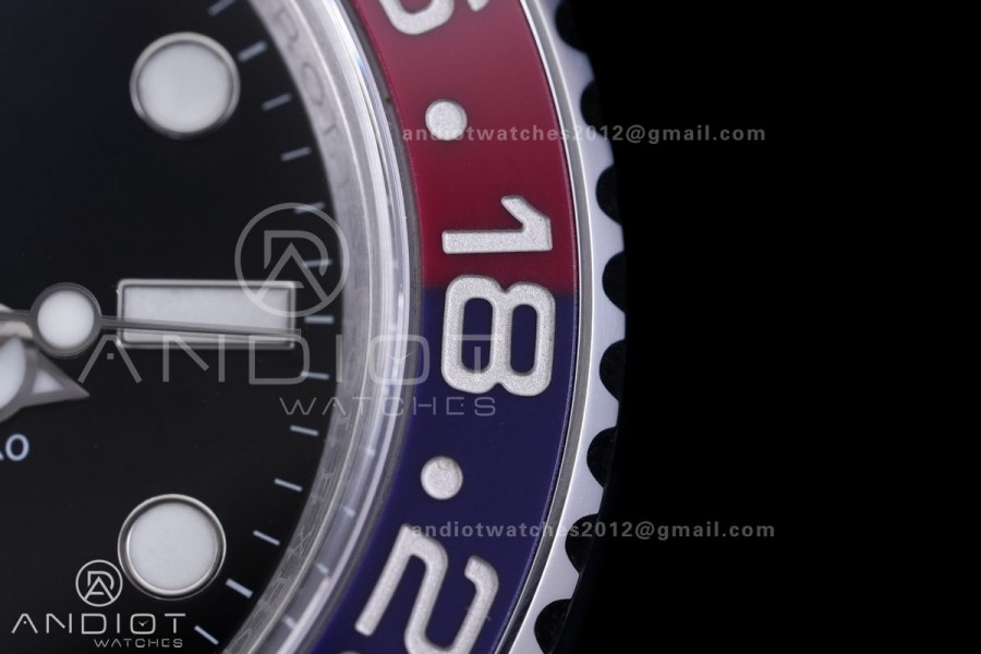 GMT Master II 126719 BLRO Gain Weight V4 Gold Factory 1:1 Best Edition Black Dial On Oyster Bracelet SH3285 CHS