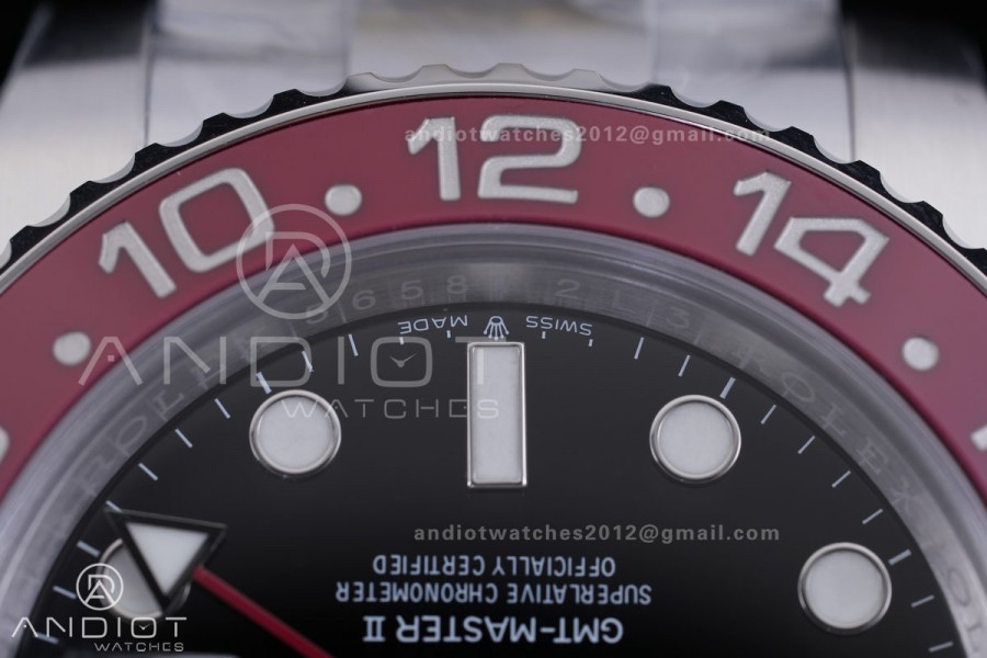 GMT Master II 126719 BLRO Gain Weight V4 Gold Factory 1:1 Best Edition Black Dial On Oyster Bracelet SH3285 CHS