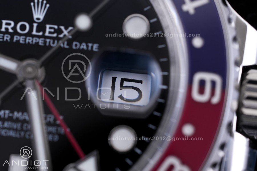 GMT Master II 126719 BLRO Gain Weight V4 Gold Factory 1:1 Best Edition Black Dial On Oyster Bracelet SH3285 CHS