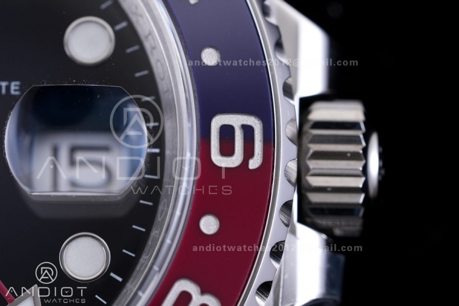 GMT Master II 126719 BLRO Gain Weight V4 Gold Factory 1:1 Best Edition Black Dial On Oyster Bracelet SH3285 CHS