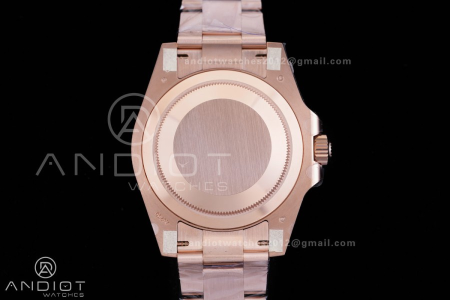 GMT Master II 126715 CHNR Gain Weight  V4 Gold Factory 1:1 Best Edition Black Dial on RG Bracelet VR3285 CHS