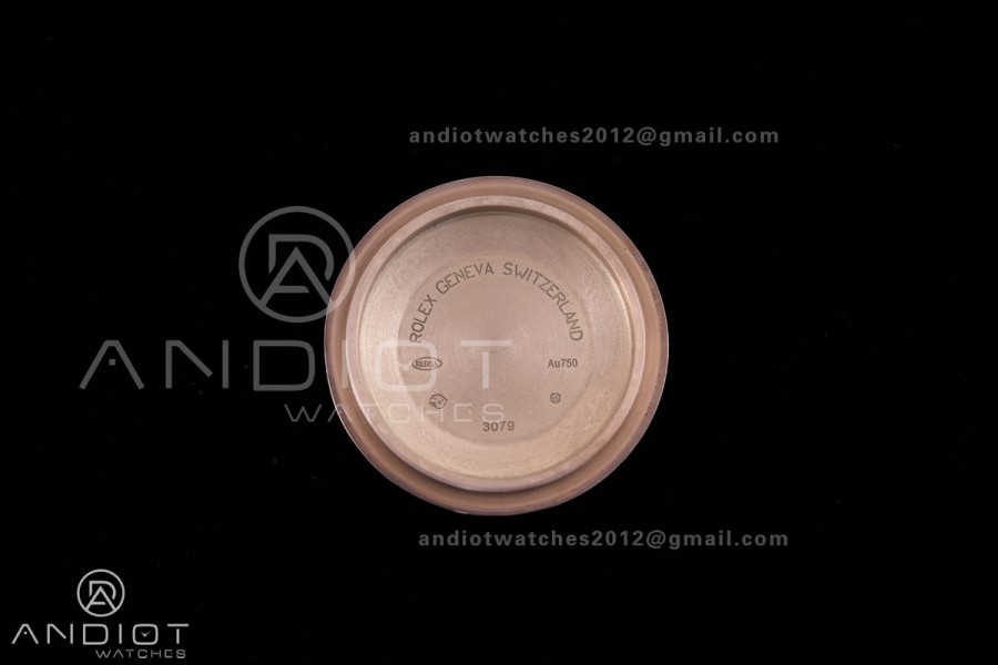 GMT Master II 126715 CHNR Gain Weight  V4 Gold Factory 1:1 Best Edition Black Dial on RG Bracelet VR3285 CHS