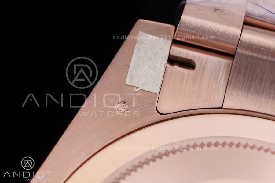 GMT Master II 126715 CHNR Gain Weight  V4 Gold Factory 1:1 Best Edition Black Dial on RG Bracelet VR3285 CHS