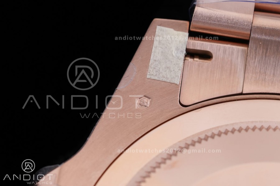 GMT Master II 126715 CHNR Gain Weight  V4 Gold Factory 1:1 Best Edition Black Dial on RG Bracelet VR3285 CHS