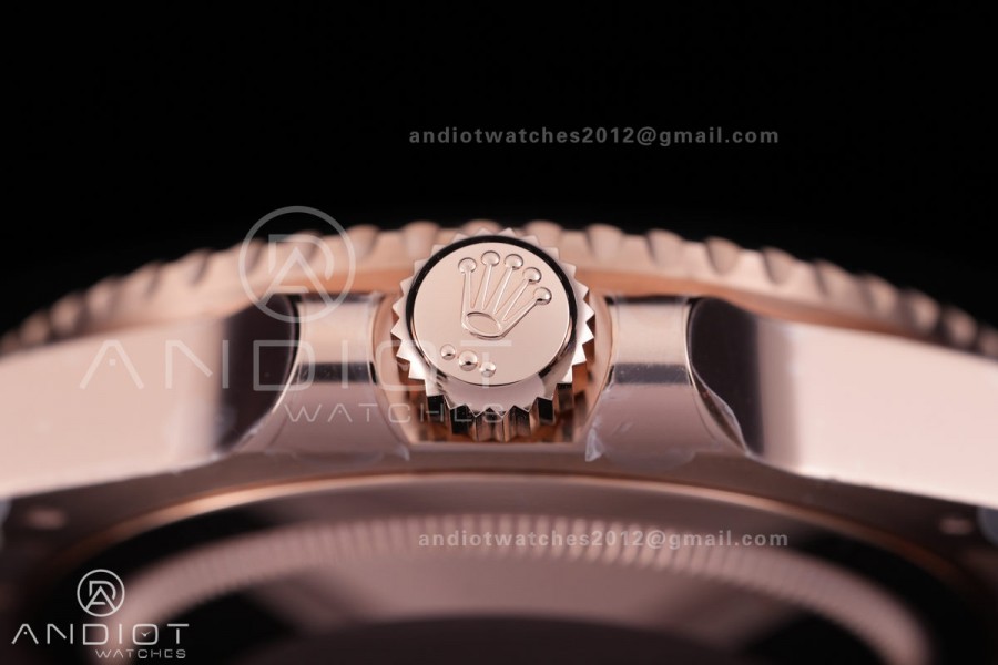 GMT Master II 126715 CHNR Gain Weight  V4 Gold Factory 1:1 Best Edition Black Dial on RG Bracelet VR3285 CHS