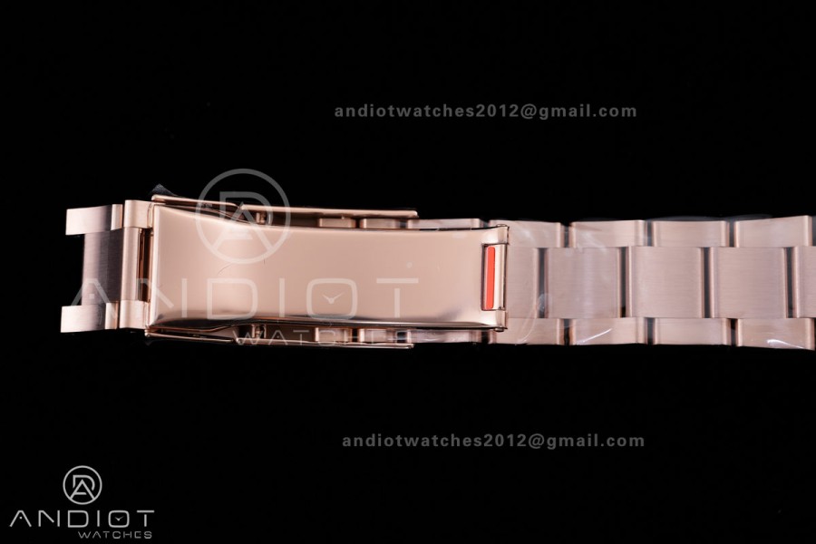 GMT Master II 126715 CHNR Gain Weight  V4 Gold Factory 1:1 Best Edition Black Dial on RG Bracelet VR3285 CHS