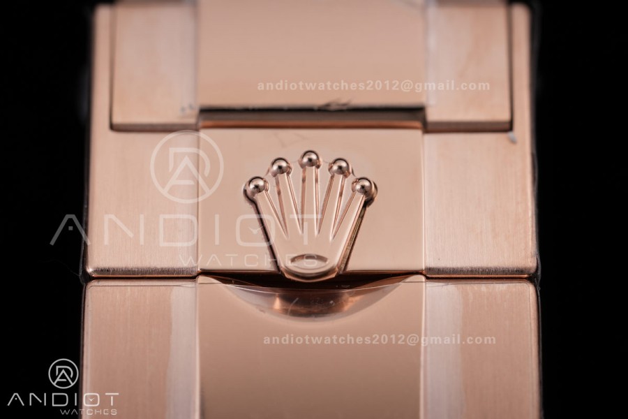 GMT Master II 126715 CHNR Gain Weight  V4 Gold Factory 1:1 Best Edition Black Dial on RG Bracelet VR3285 CHS