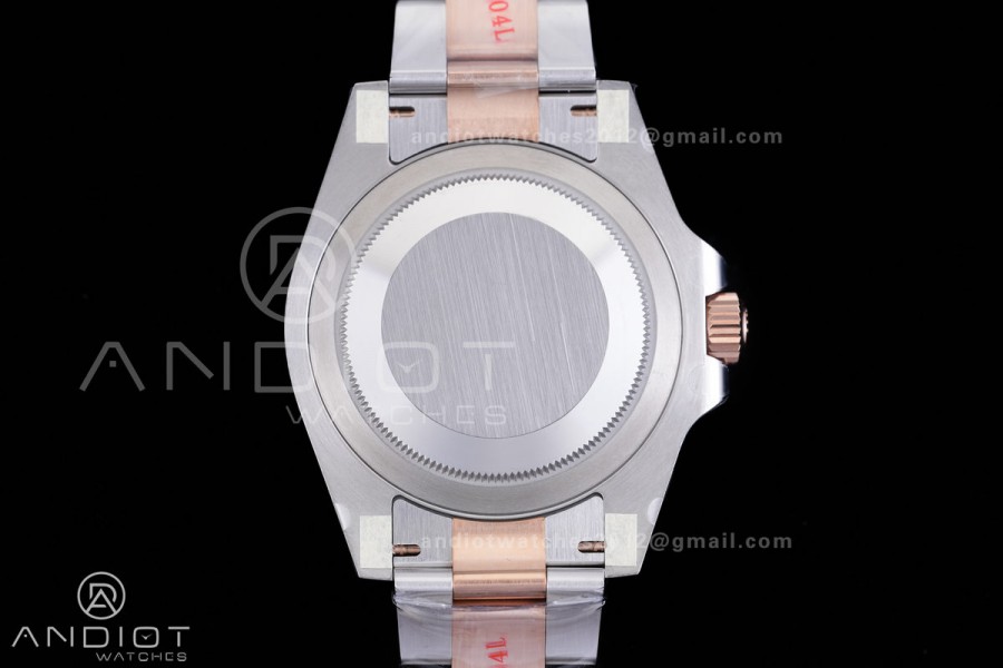 GMT-Master II 126711 CHNR Gain Weight V4 Gold Factory 1:1 Best Edition Black Dial On SS/RG Bracelet SH3285 CHS