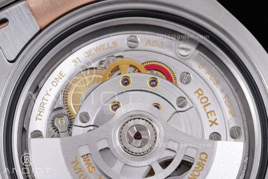 GMT-Master II 126711 CHNR Gain Weight V4 Gold Factory 1:1 Best Edition Black Dial On SS/RG Bracelet SH3285 CHS